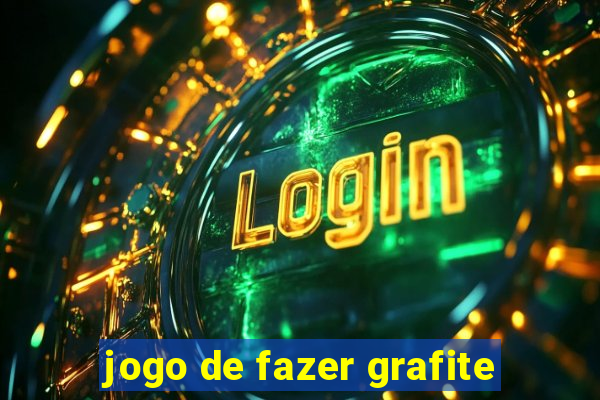 jogo de fazer grafite